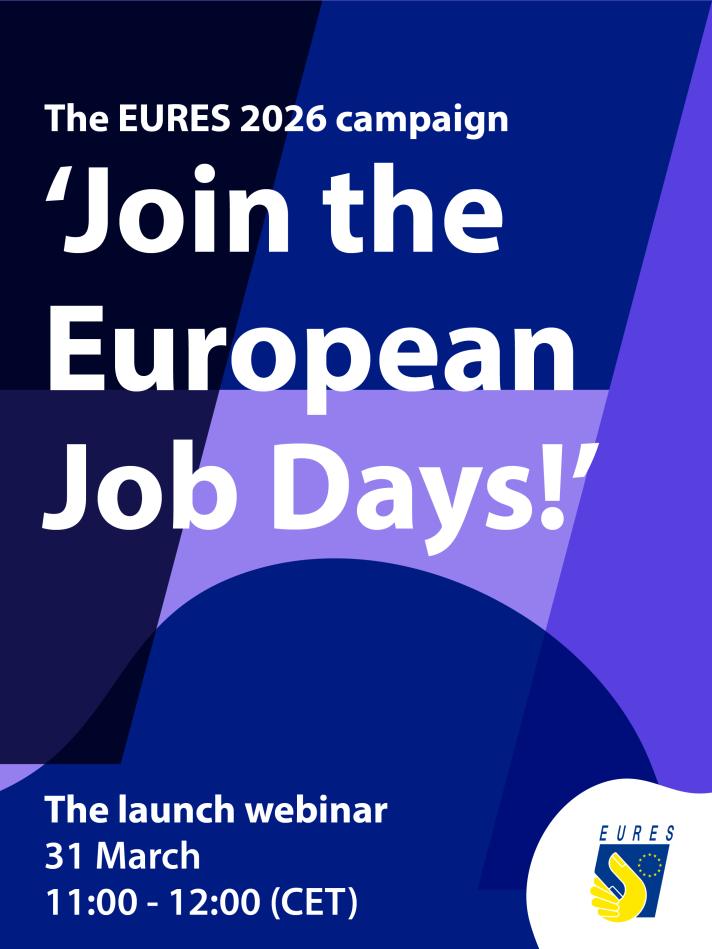 Lees meer over: EURES 2026 campaign launch event – Join the European Job Days!