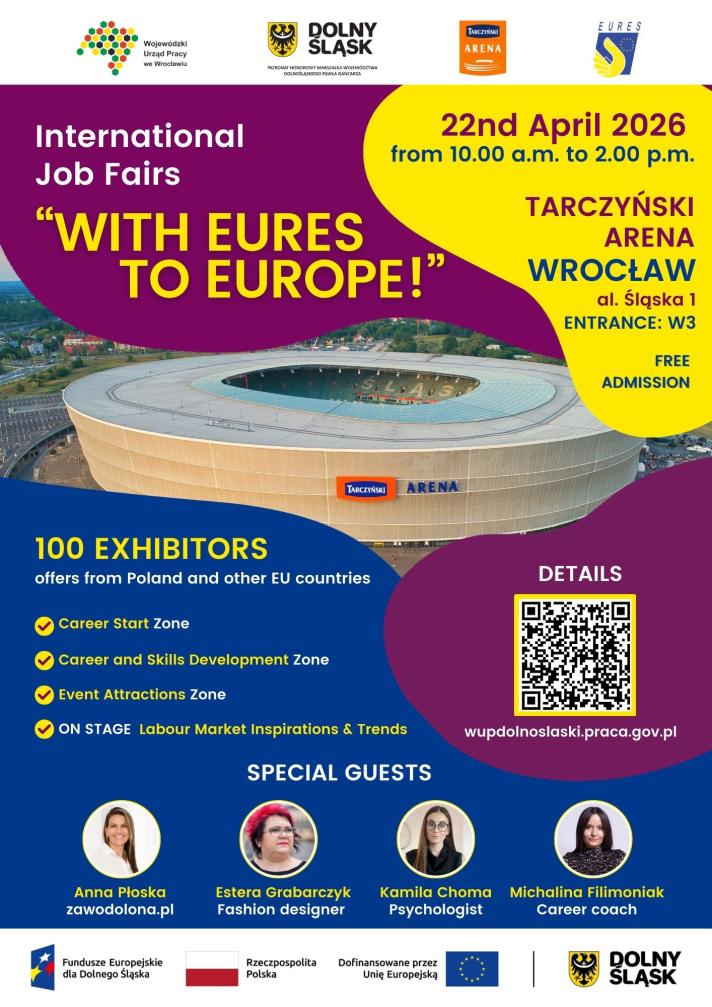 Lees meer over: International Job Fairs “WITH EURES TO EUROPE!”