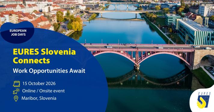 Lees meer over: EURES Slovenia Connects – Work opportunities await